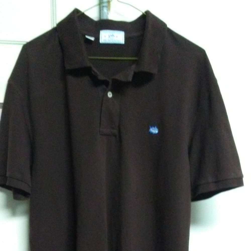Brown Southern Tide Skip Jack Polo